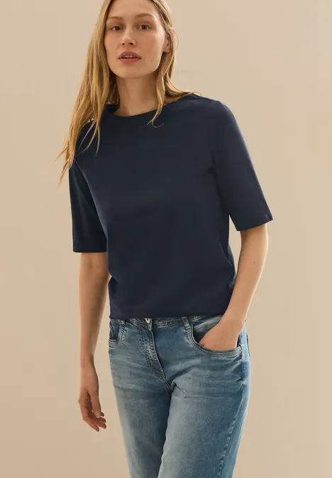 Basic T-Shirt universal blue