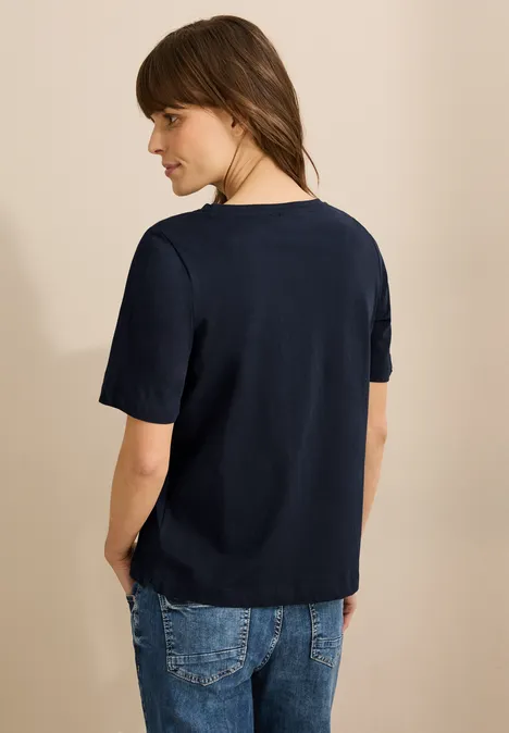 T-Shirt mit Wording universal blue