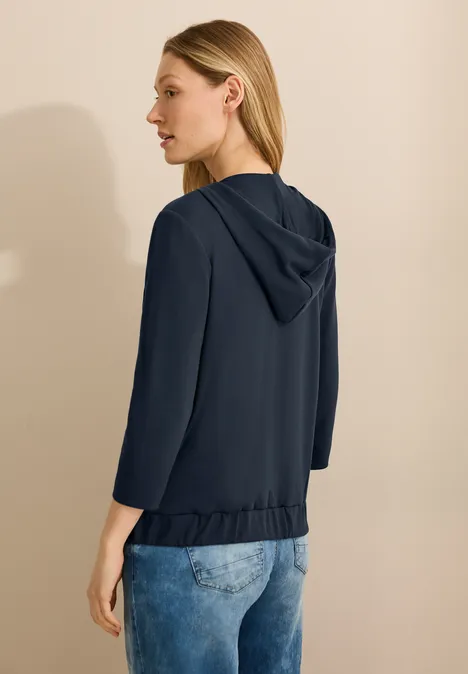 Kapuzenjacke universal blue