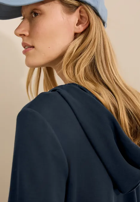 Kapuzenjacke universal blue