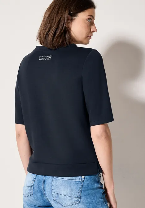 T-Shirt mit Wording universal blue