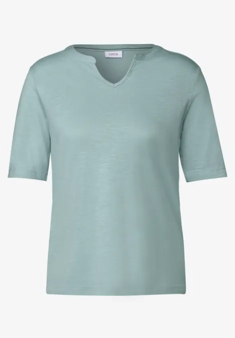 T-Shirt im Tunika-Look cool salvia green