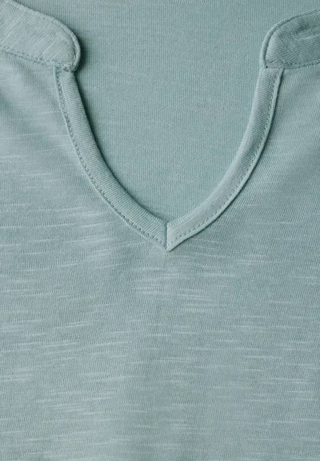 T-Shirt im Tunika-Look cool salvia green