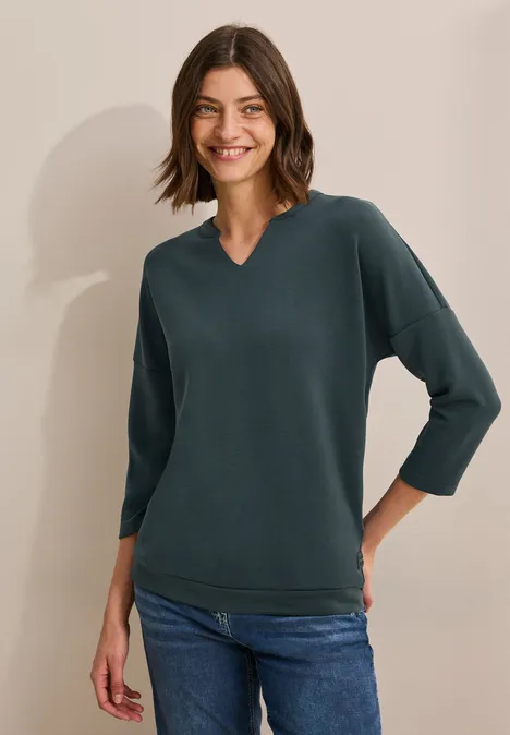 Weiches Shirt slate khaki