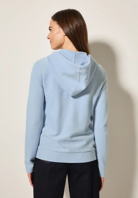Two-Tone Kapuzenjacke pastel blue