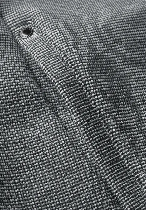Tweekleurig jack met capuchon slate khaki