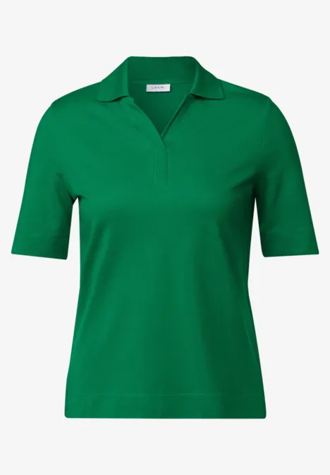 Piqué Poloshirt garden green