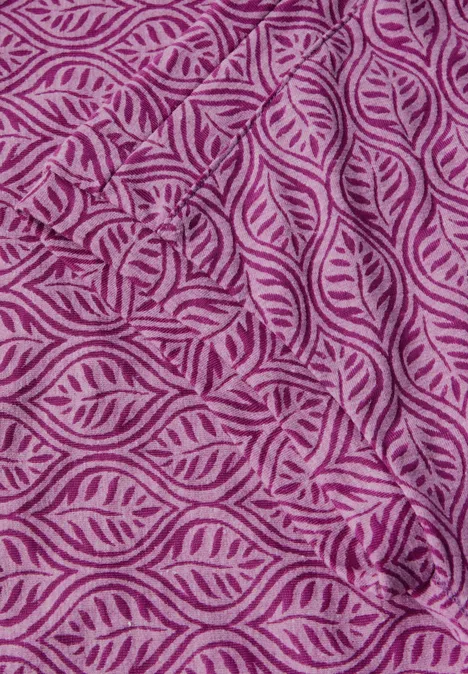 Melange-Look Shirt anemone pink melange