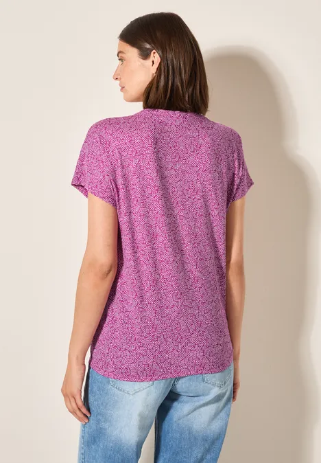 Shirt im Tunika-Look anemone pink