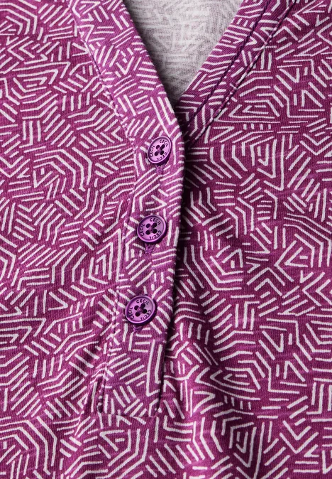 Shirt im Tunika-Look anemone pink