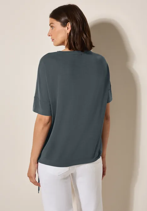 Softes T-Shirt slate khaki