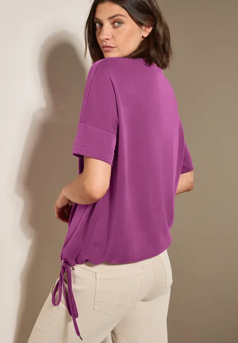 Softes T-Shirt anemone pink