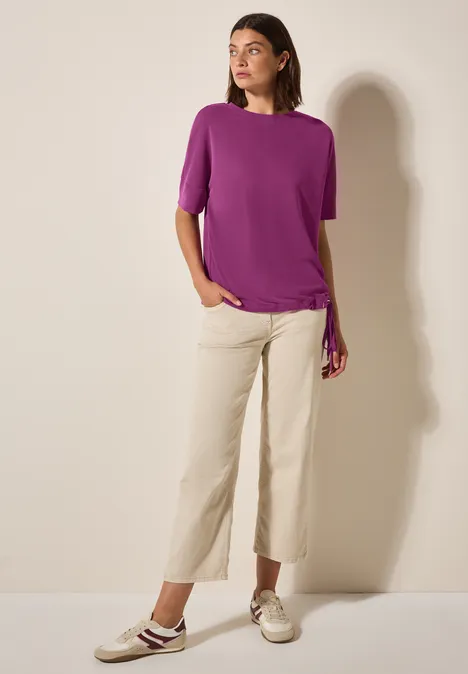 Softes T-Shirt anemone pink