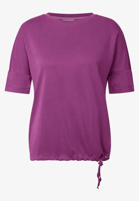 Softes T-Shirt anemone pink