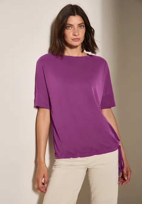 Softes T-Shirt anemone pink