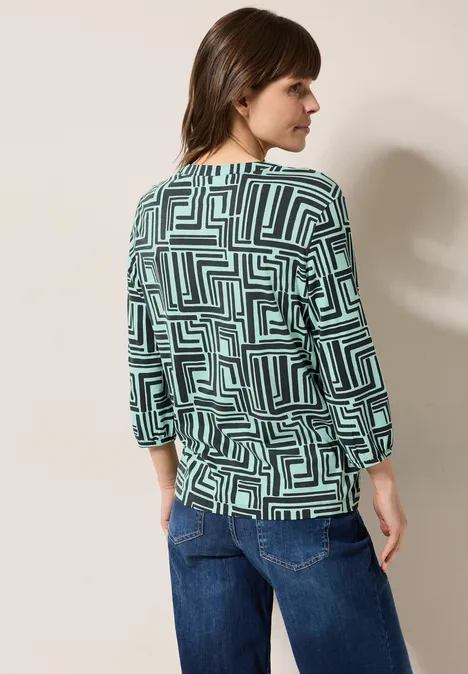 Shirt im Tunika-Look slate khaki