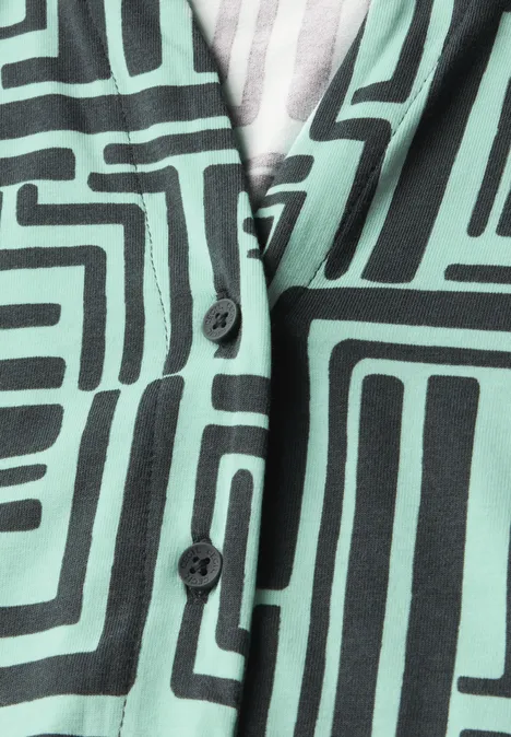 Shirt im Tunika-Look slate khaki