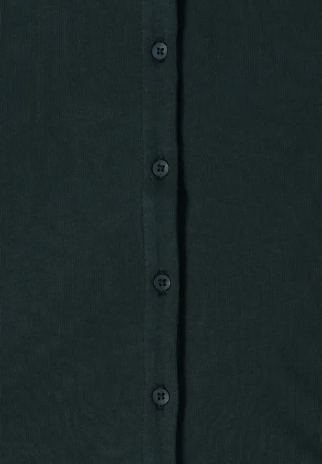 T-shirt au look tunique ink green