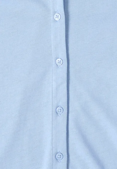 T-shirt au look tunique light sky blue