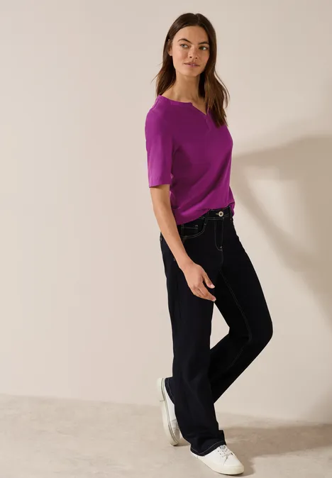 Shirt im Tunika-Look anemone pink