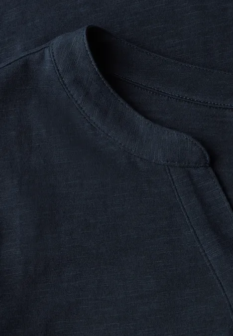 T-Shirt im Tunika-Look universal blue