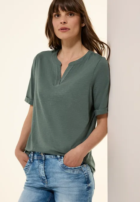 T-Shirt im Tunika-Look balmy khaki