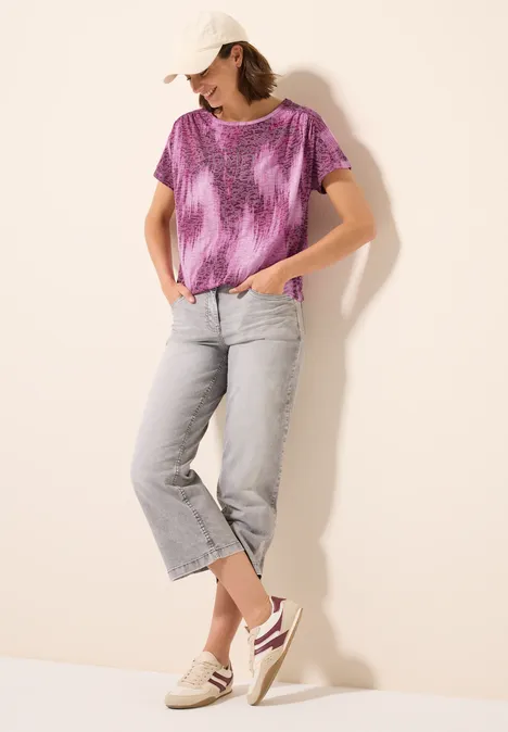 Ausbrenner-Shirt cherry blossom pink