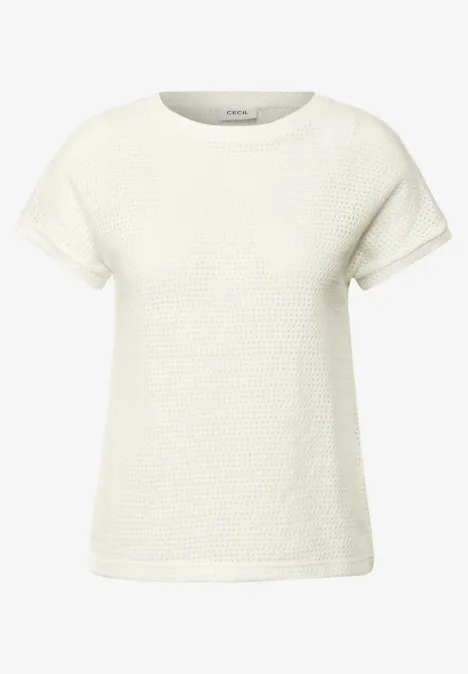 Shirt vanilla white
