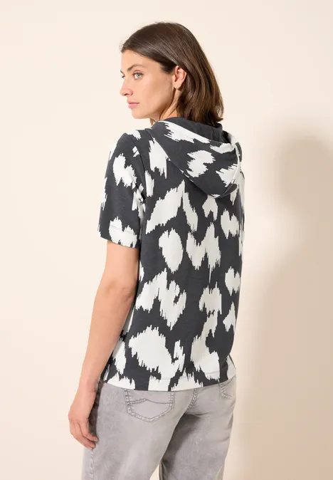 Ottoman Shirt mit Kapuze volcanic grey