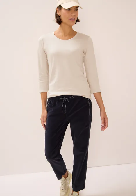 Basic Shirt oat milk beige
