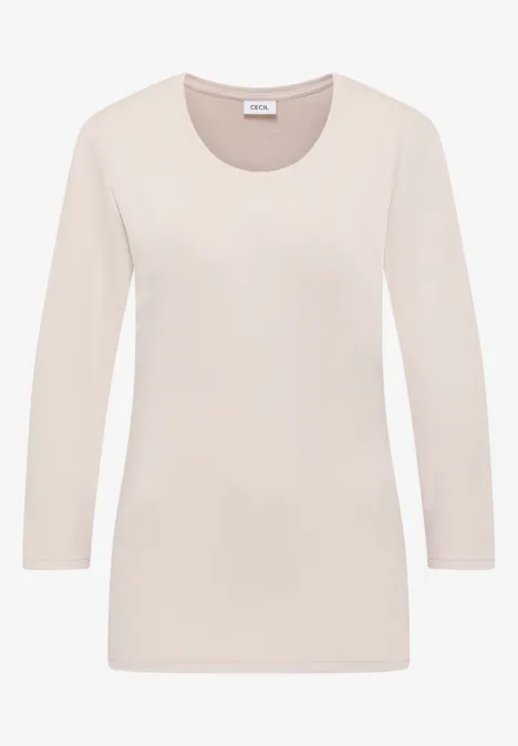 Basic Shirt light greige