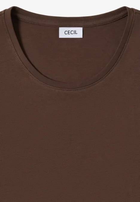 Basic Shirt chocolate mousse