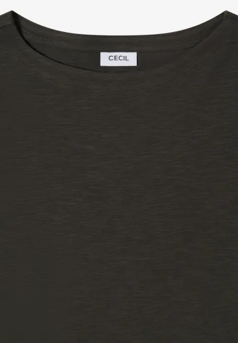 T-shirt basique à manches longues null