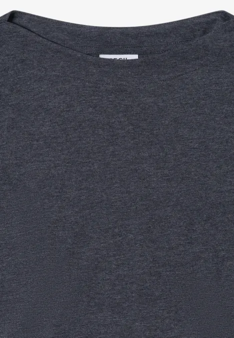 Shirt met lange mouwen urban dark blue melange