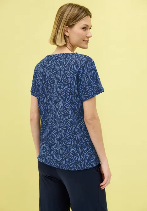 T-Shirt mit Tunnelzug urban navy blue