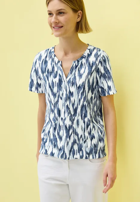 Shirt im Tunika-Look vanilla white