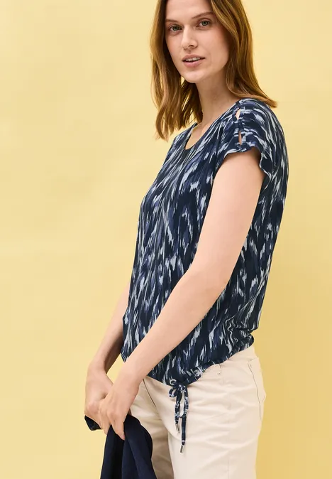 Shirt mit Cut-Out Details urban navy blue