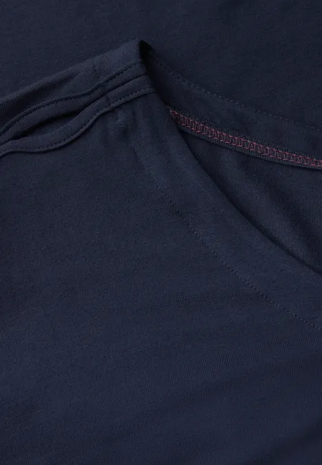 Shirt mit Cut-Out Details urban navy blue