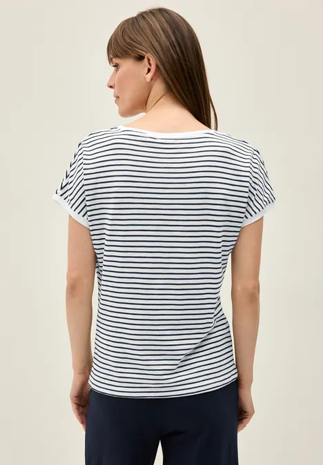Gestreiftes Shirt urban navy blue