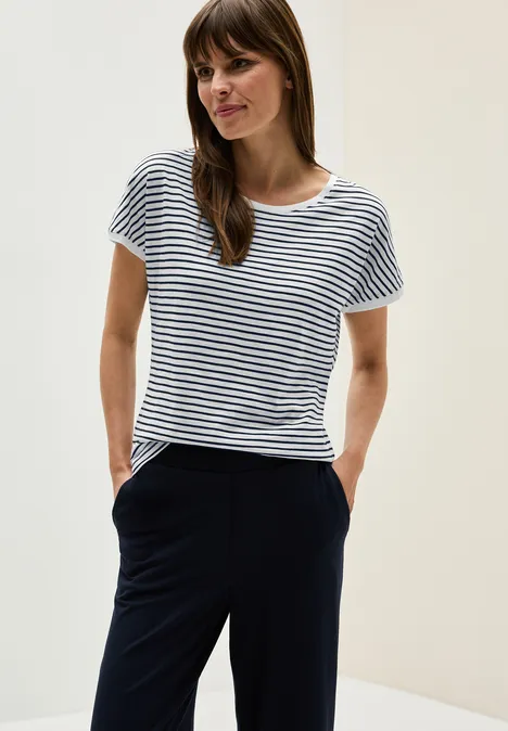 Gestreiftes Shirt urban navy blue