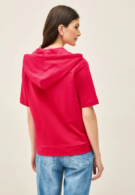 Kapuzenjacke glazed apple red