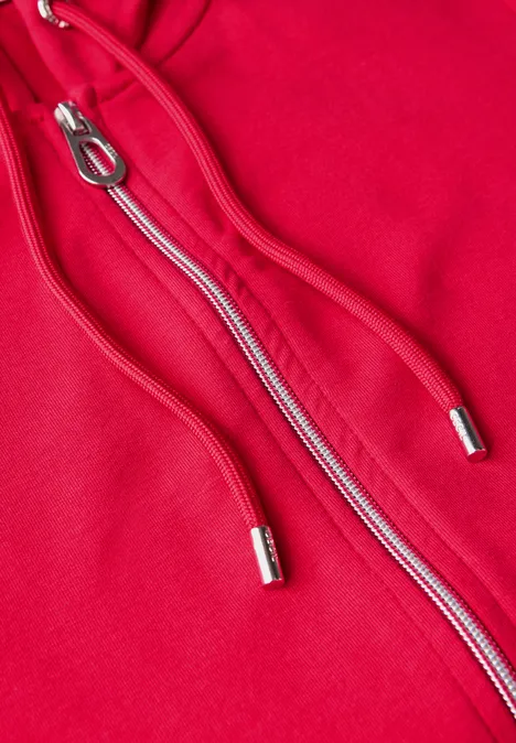 Kapuzenjacke glazed apple red