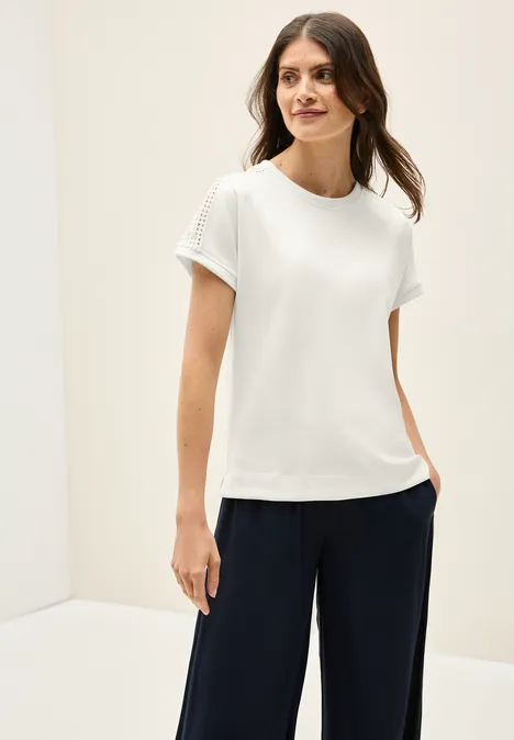 Silk Touch T-Shirt vanilla white