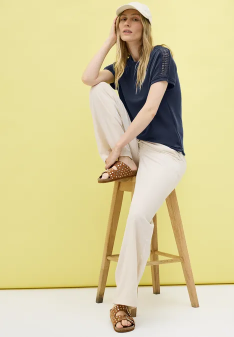 Silk Touch T-Shirt urban navy blue