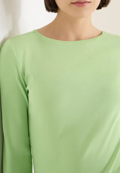 Shirt met boothals null Shirt met boothals null