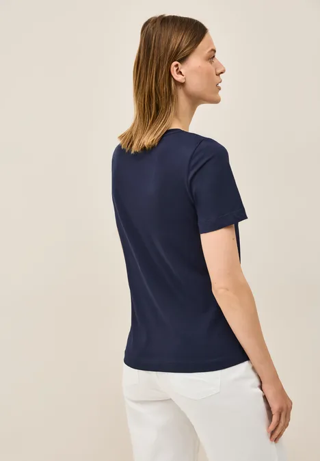 Shirt mit Folien-Print urban navy blue