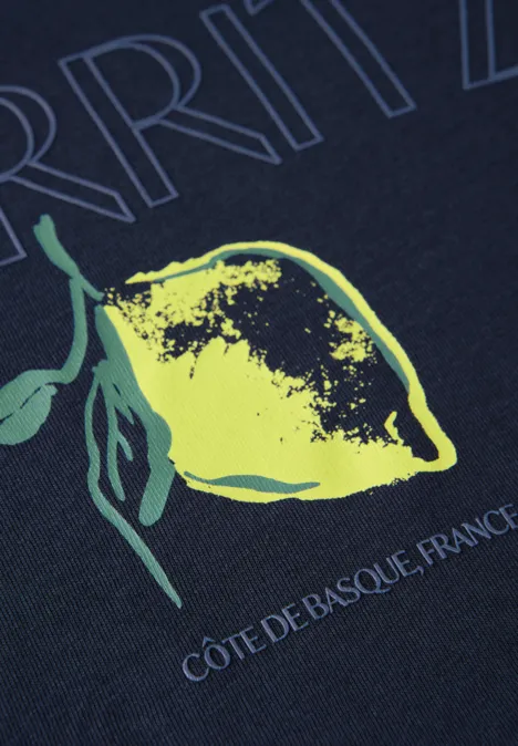 T-Shirt mit Print urban navy blue