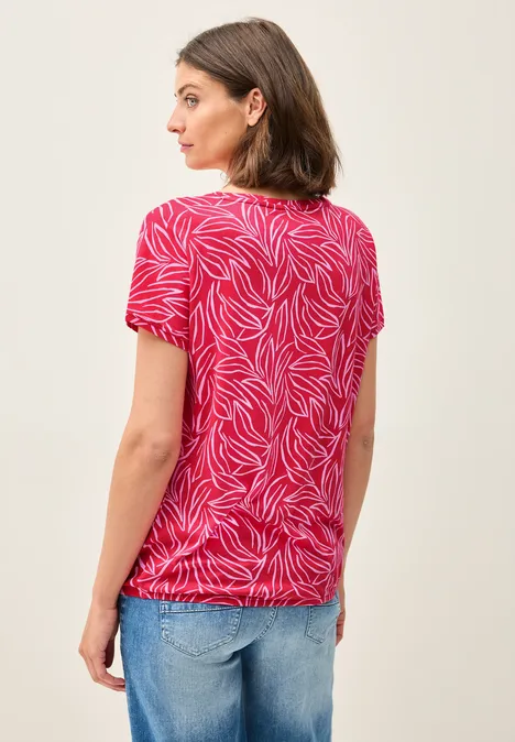 Print-Mix Shirt glazed apple red