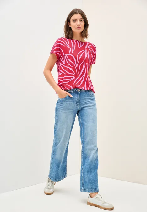 Print-Mix Shirt glazed apple red