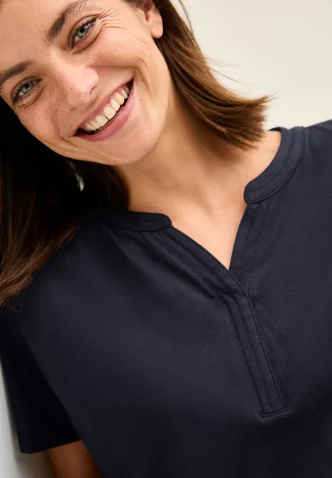 Lässiges Shirt im Tunika Look urban dark blue